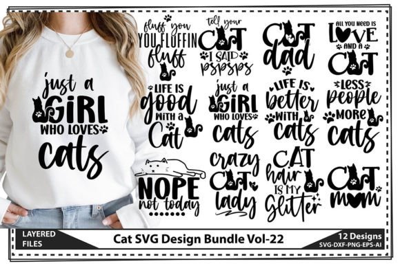 Cat SVG Design Bundle Vol-22 Review