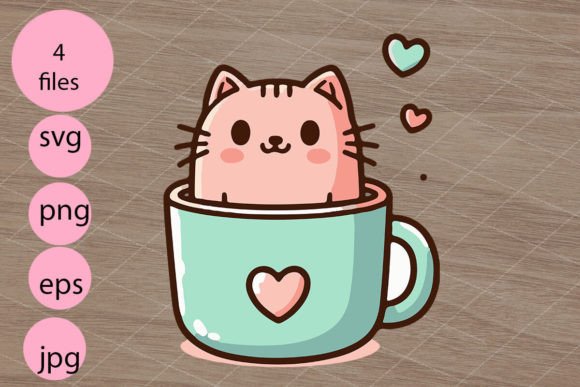 Cat Svg,eps,clipart,sublimation Review for Embroidery Projects