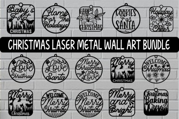 Christmas Laser Metal Wall Art Bundle Review