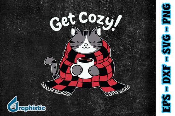 Get Cozy Xmas Cute Cat SVG Review