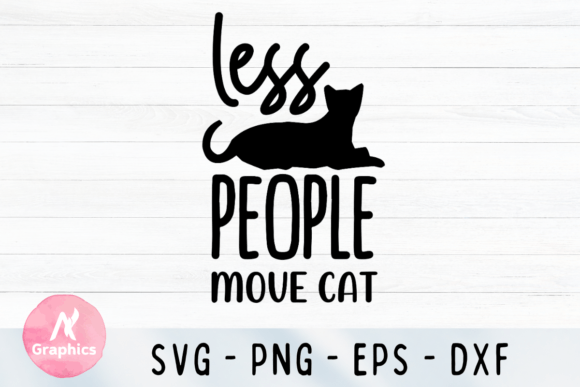 Less People Move Cat SVG Review for Embroidery Projects