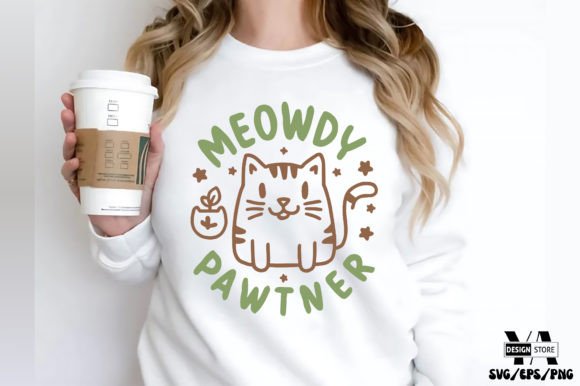 Meowdy Pawtner Funny Cat SVG Review for Embroidery Projects