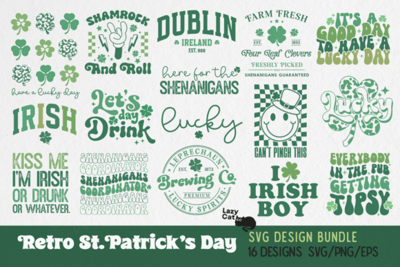 Retro St. Patrick’s Day SVG Bundle Review