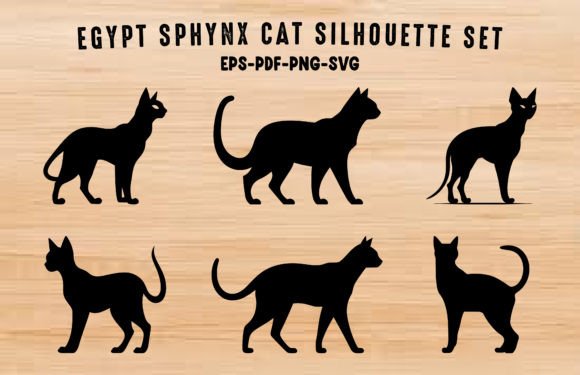 Sphynx Cat SVG Silhouette Bundle Review