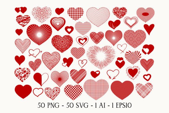 Valentine's Day Red Hearts Embroidery Design Review