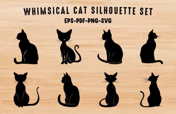 Whimsical Cat SVG Silhouette Bundle Review