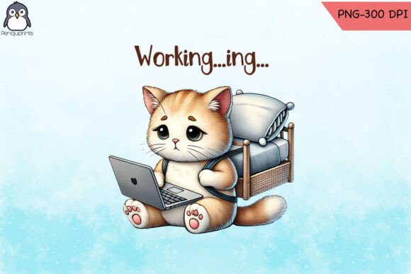 Working Flying Cat Funny Animal PNG Review