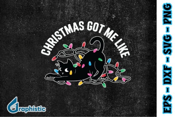 Xmas Got Me Like Funny Cat SVG Review